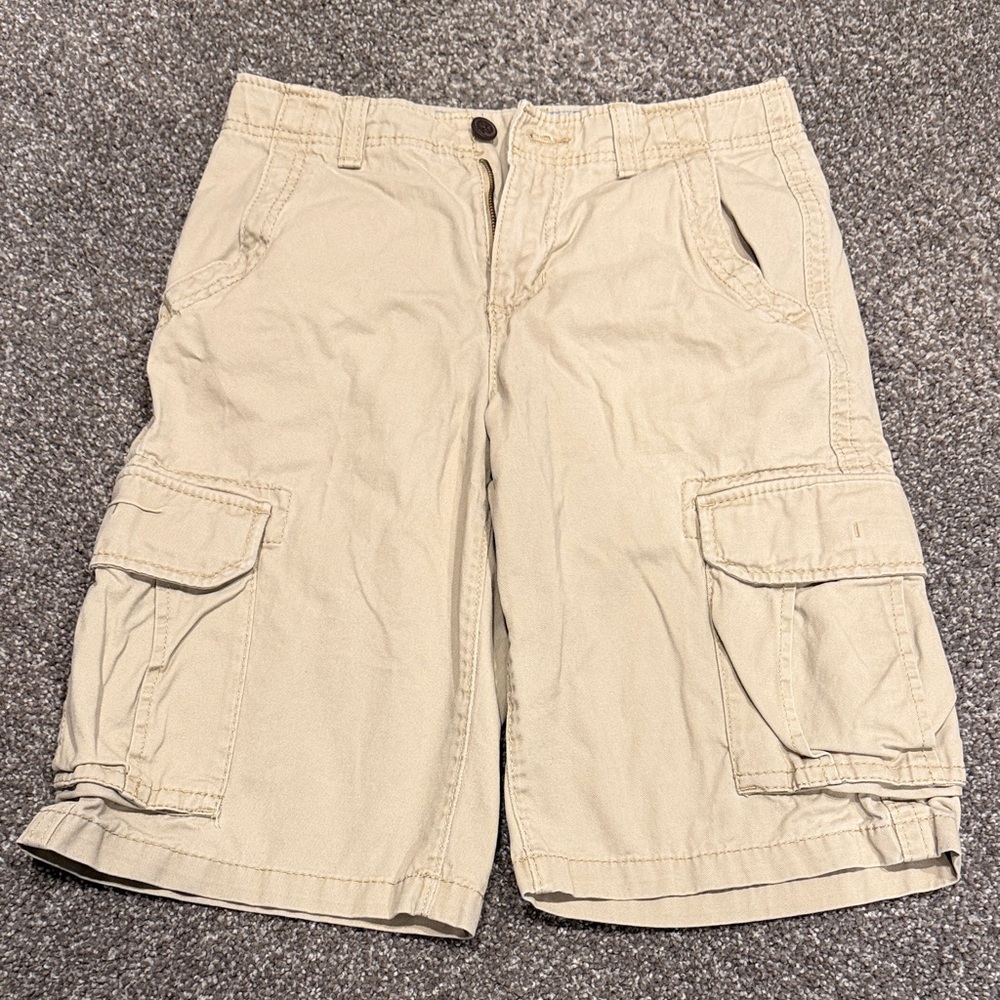 Urban Pipeline Beige Boys Cargo Shorts